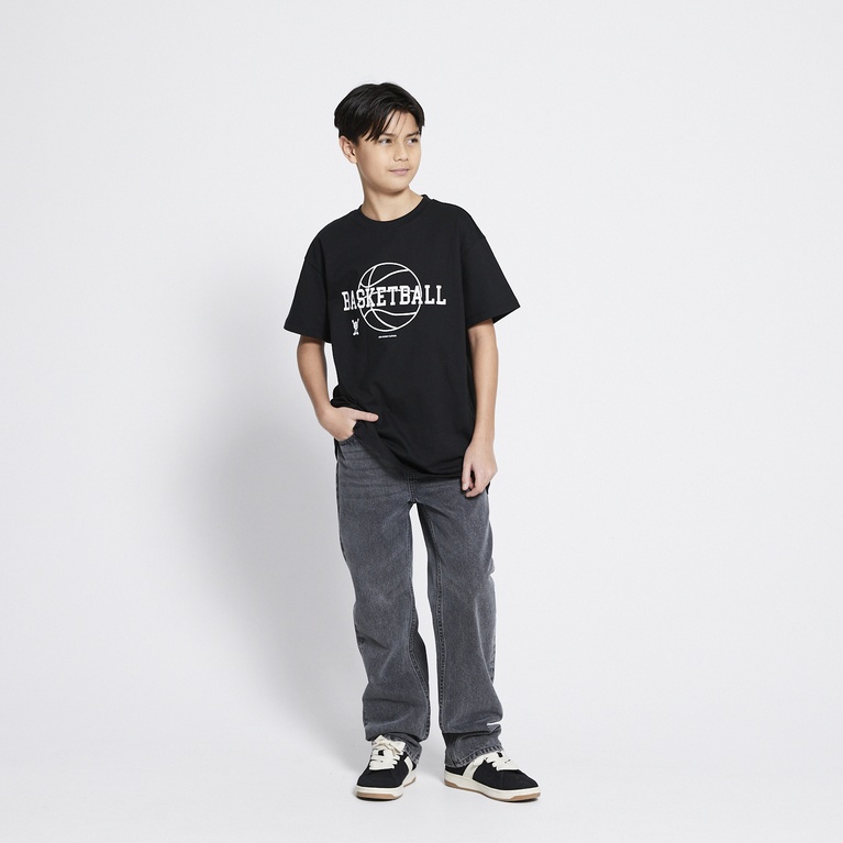 Printed tee "Wilson" Black 6